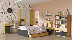 Шкаф трехстворчатый Kubo (Кубо) ШК-130