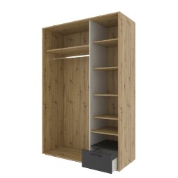 Шкаф трехстворчатый Kubo (Кубо) ШК-130